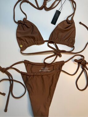 Aurelia Lagoon Bikini Set - Chocolate Hue
